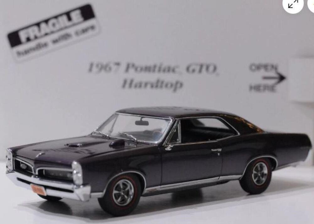 1967 Pontiac GTO Hardtop 1:24 Danbury Mint Die‑Cast NIB w/ COA Limited Ed